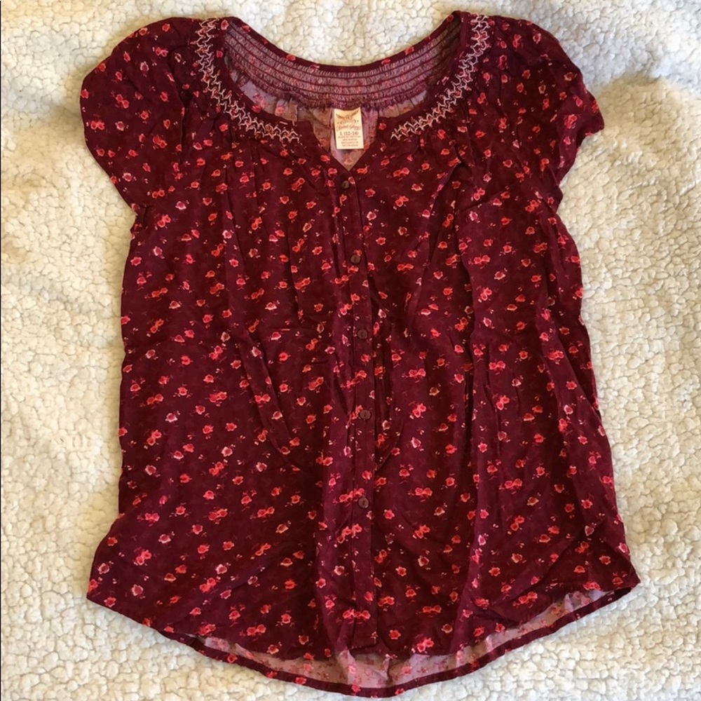 Floral blouse